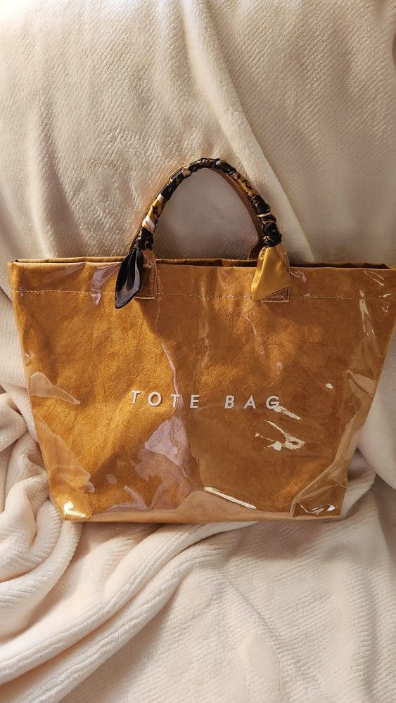 Tote Bag With Purse Scarf