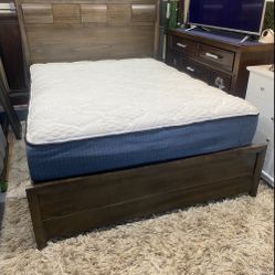 Queen Bed Frame And Mattress