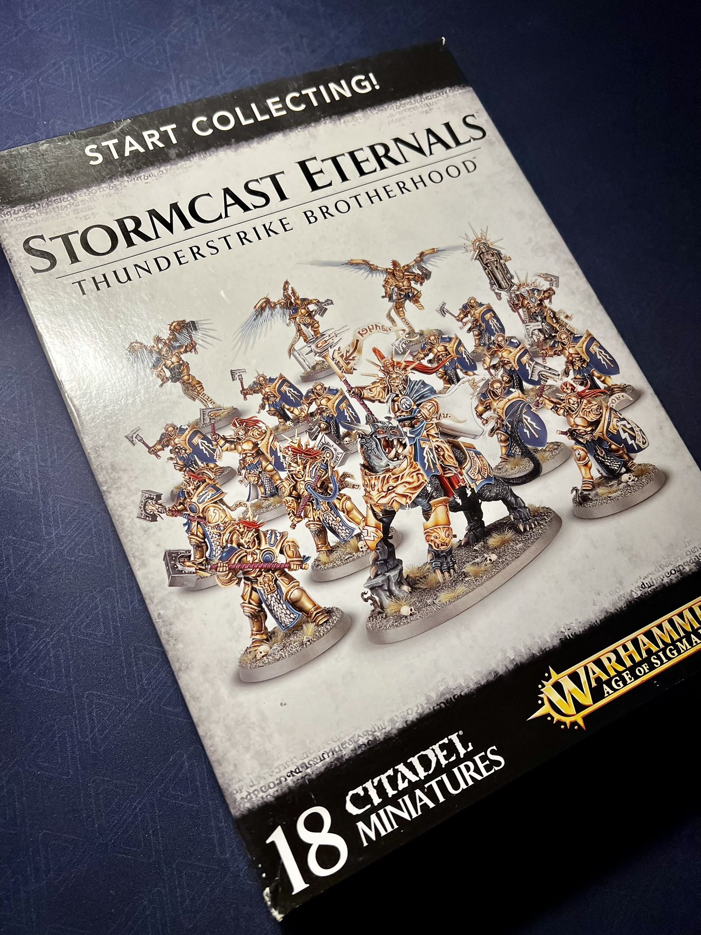 Start Collecting Stormcast Eternals Thunderstrike Brotherhood Warhammer AOS NIB