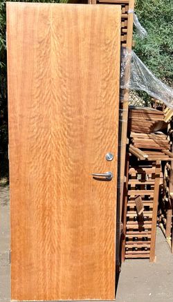 Solid Wood Exterior Door