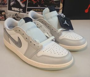 Authenticity Guarantee
 Nike Air Jordan 1 Retro Low OG Lunar New Year Photon Dust Men's Size 8.5 