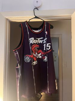 Mitchell & Ness Vince Carter Toronto Raptors 1998-99 Hardwood Classics Jersey- Purple Size 2xl