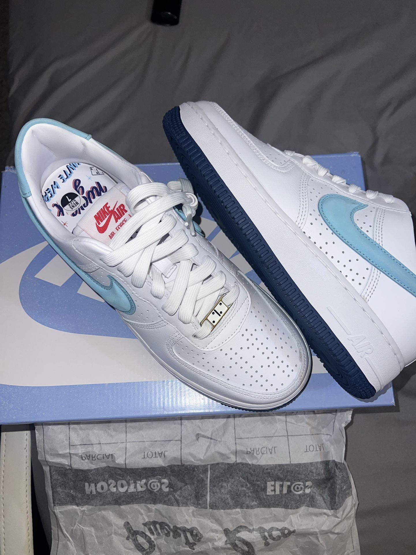 Puerto Rico Air Force 1s Size 7 Means 8.5 Womens
