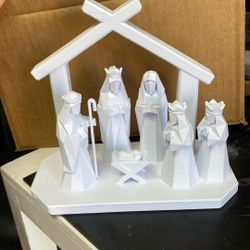 3d Printed Nativity Set