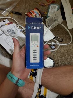 Iclicker New Box Damaged