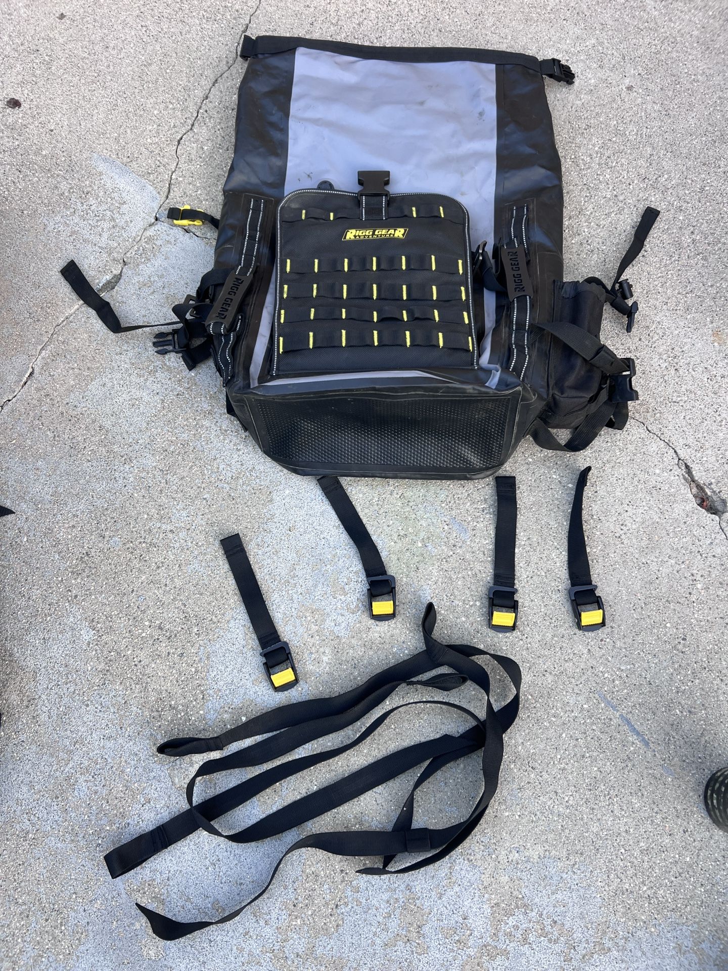 30L Rigg Gear Motorcycle Dry Bag And Back Pack