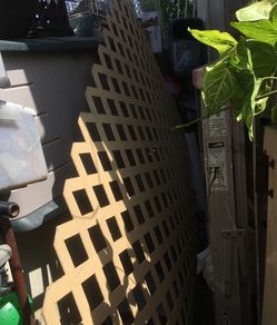 Panel de plástico para su jardín