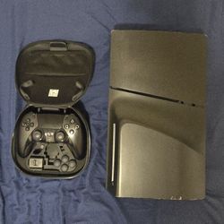 Ps5 Slim Disc Edition (Comes With Ps5 Pro Controller)