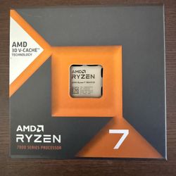 AMD Ryzen 7 7800x3D New In Box