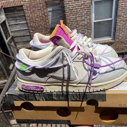 Off White Dunk Lot 3/50! Size 11. 9/10 Condition
