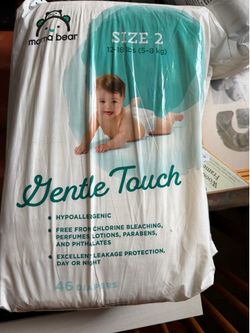 Size 2 Gentle Touch Dipers (46ct)