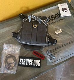 New S Tactical Dog Harness Military Service Weighted Dog Vest Harness