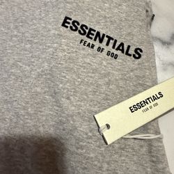 Dark Grey Essentials Hoodie