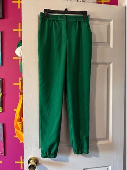 Green jogger pants - Size S