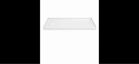 Pan shower Alcove 60x30 Left Drain