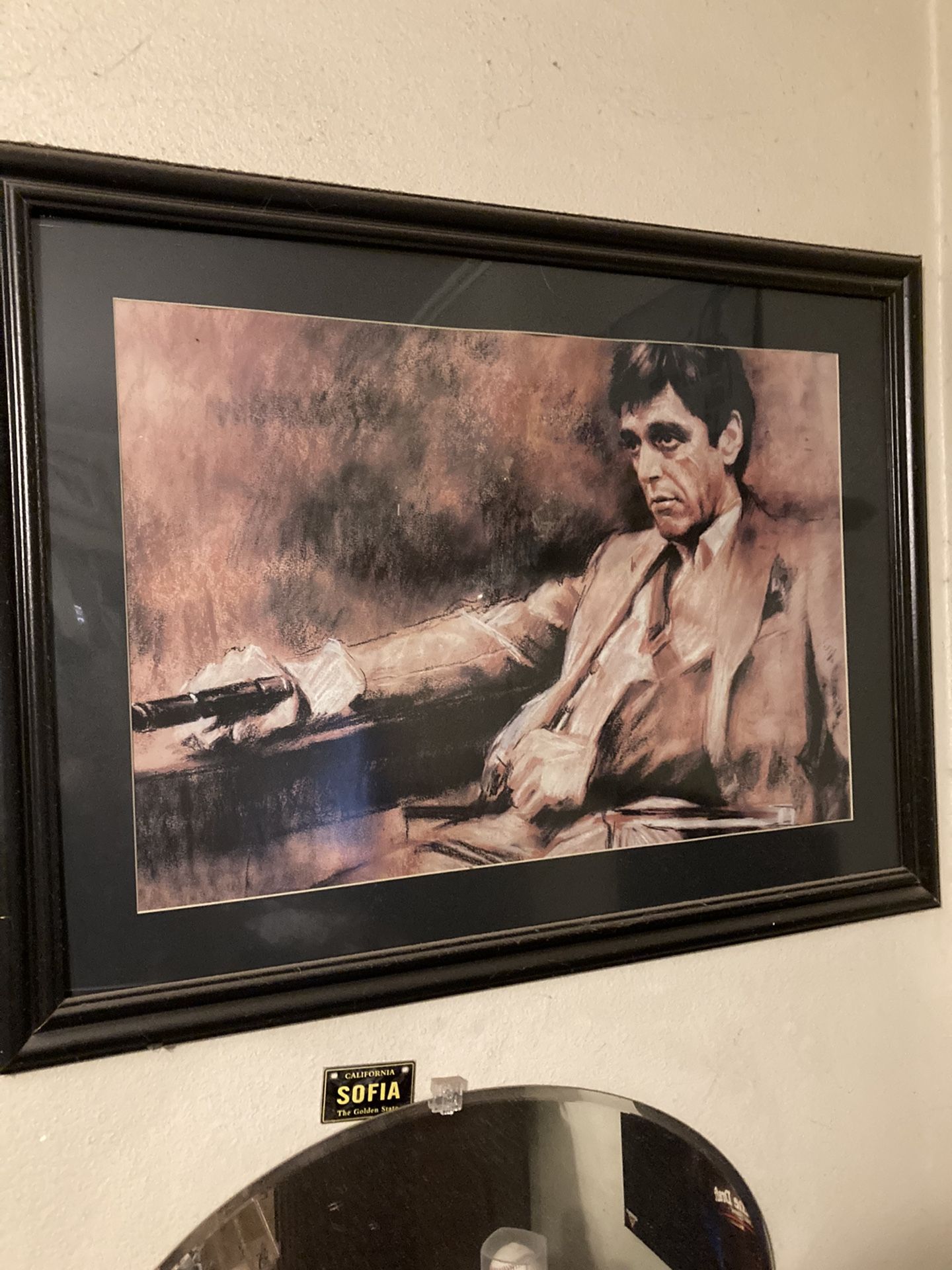 Scarface Painting Print