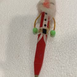 VINTAGE SANTA HOLIDAY THEMED PEN