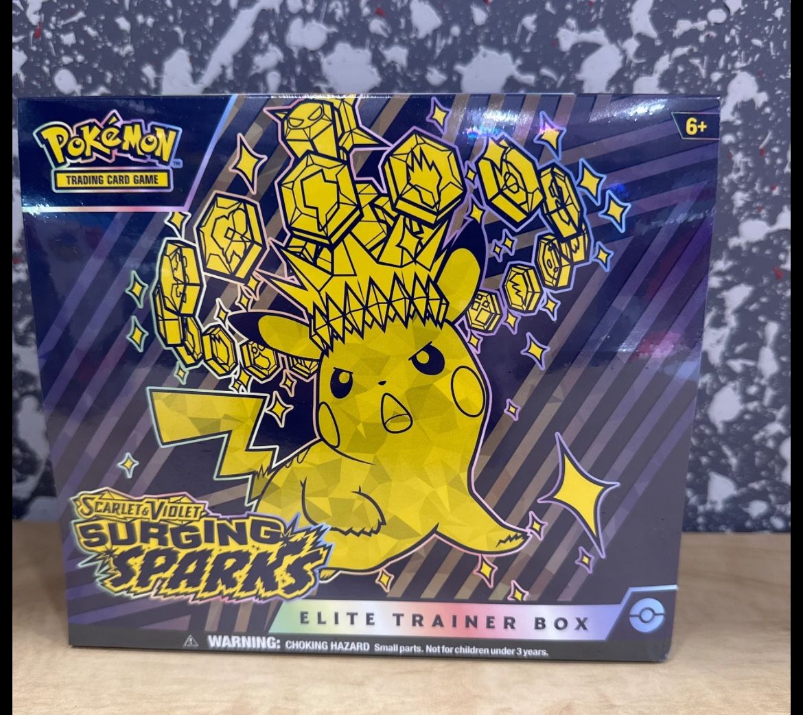 Pokemon Surging Sparks ETB