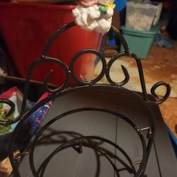 Double Snowman Cake Dish 