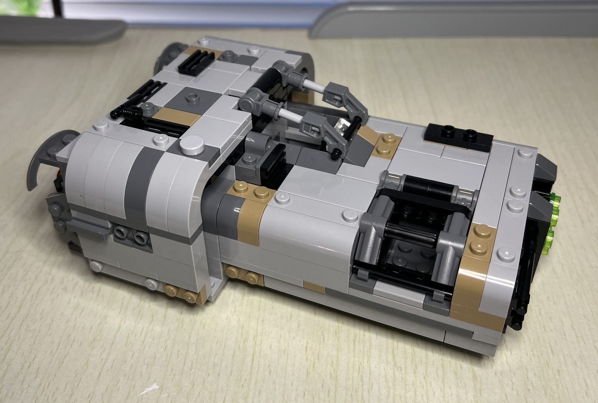 Lego Star Wars Moloch’s Landspeeder (75210)— complete vehicle build, no minifigs