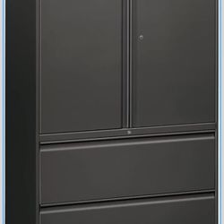 Lateral File Cabinet with Storage
