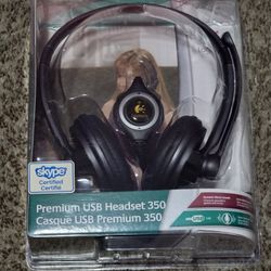 Brand New Logitech Premium USB Headset 350