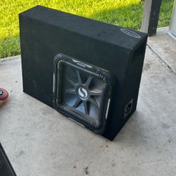 Speaker Box For A 12