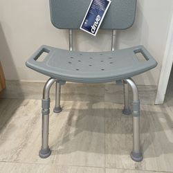 Drive Delux Aluminum Bath Seat With Back