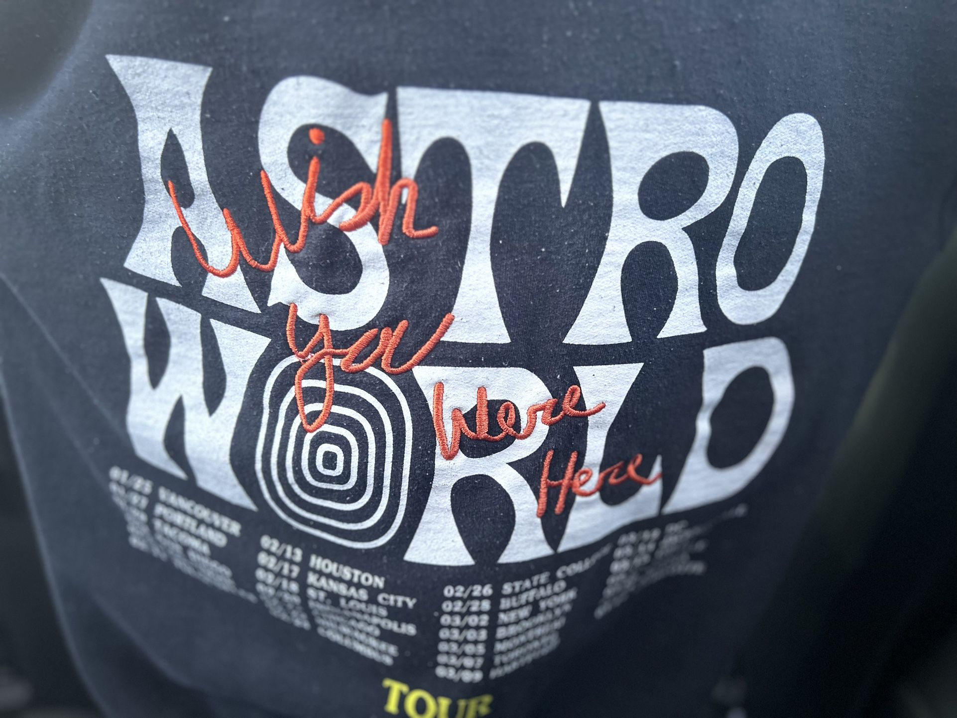 Cheap astroworld hoodie wish you were here