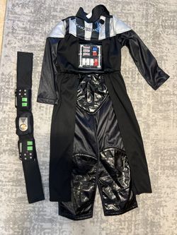 Disney Store Size 4 Star Wars Darth Vader Dress Up 4 piece set