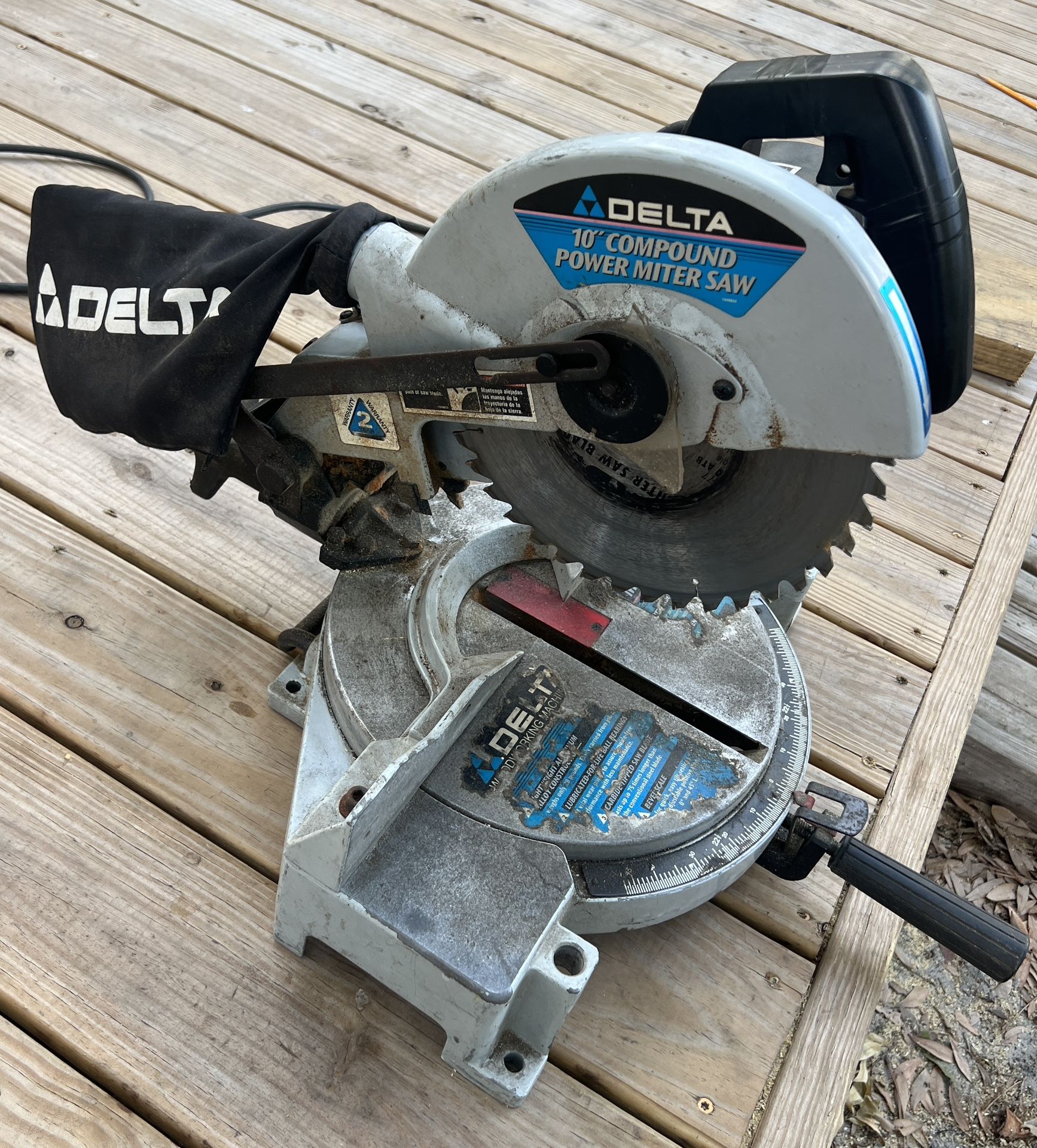 Delta 10” Compound Power Miter Saw