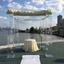 Clear Acrylic Wedding Chuppah / Canopy 