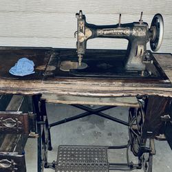 Antique sewing machine