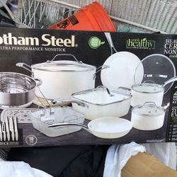 Gotham steel Ceramic 20 Pc pot&pans