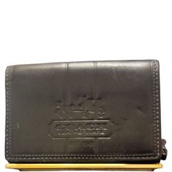 Coach Black Wallet