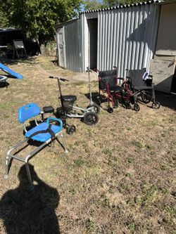 Wheelchairs, Knee Walkers, Shower Chair, Etc…