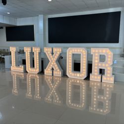 Marquee Light Up Letters