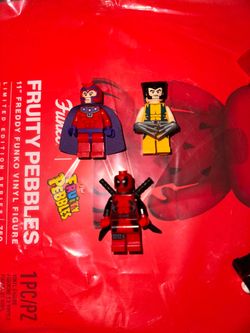 Lego Marvel Super Heroes Wolverine’s Chopper Showdown Minifigures