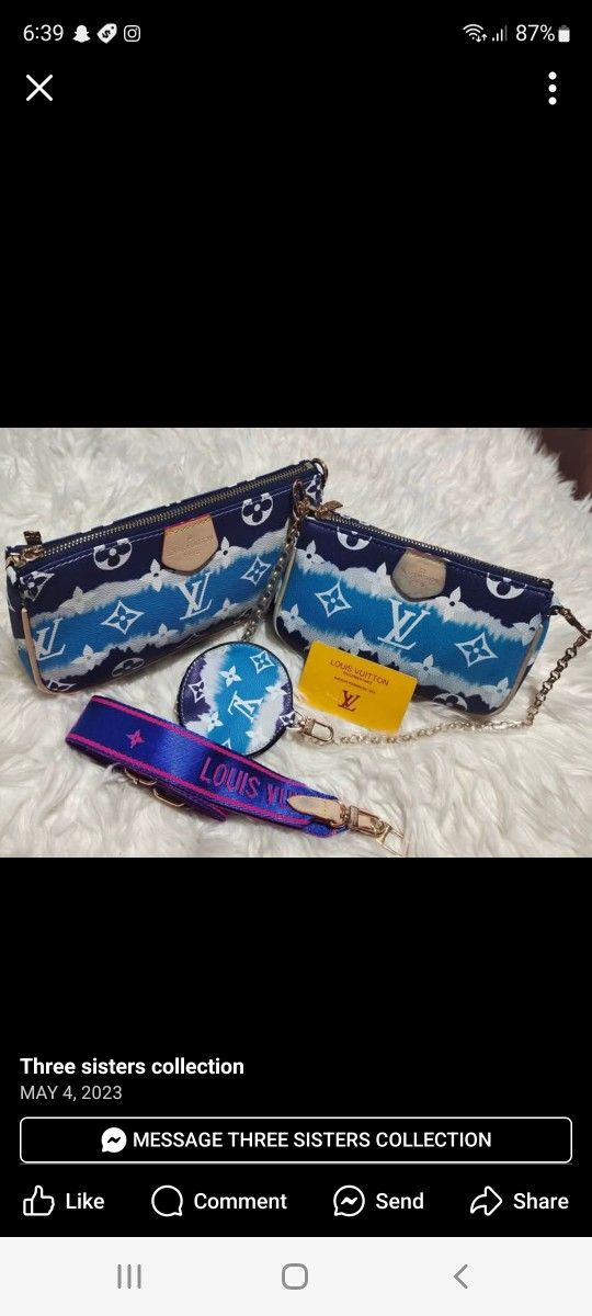 Blue TYE DYE Women's BAG