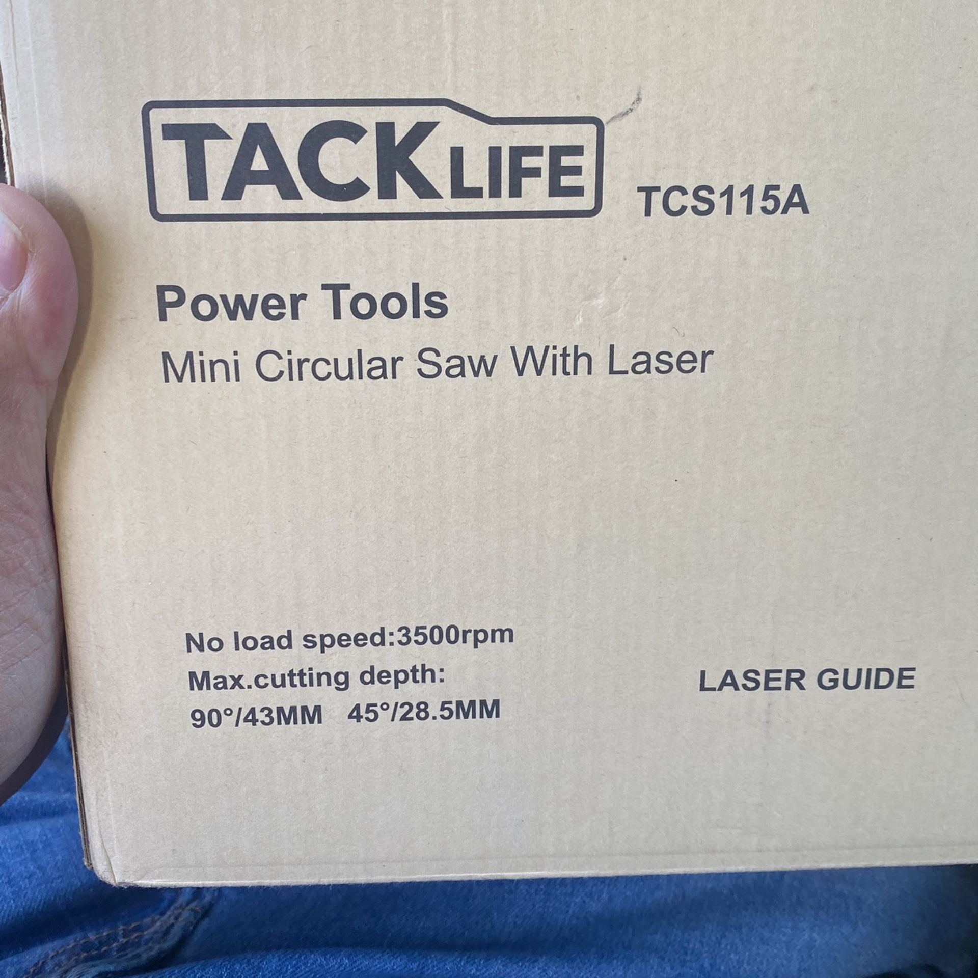 Mini Circular Saw With Laser