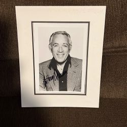 Anthony Quinn Famous Actor Autograph Photo