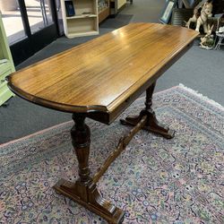 Antique Sofa Entry Sandstrom table With Butterfly Leaf