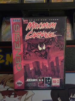Spider-Man Venom Maximum Carnage
