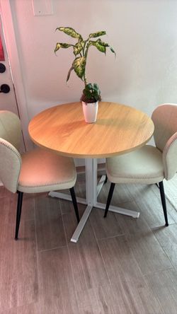 Dining table + chairs