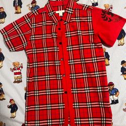 Boys Burberry Shirt Size 10Y