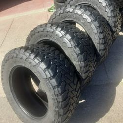 Tires Mud Rugged Off Road All Terrain BFG Ko2 Ridge Grappler Toyo Open Country AT LT MT RT 