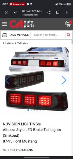 Ford Mustang Taillights
