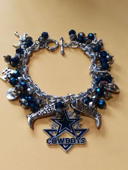 Dallas Cowboys Charm Bracelet