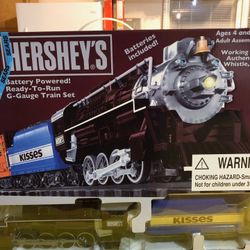 LIONEL (7-11352) Limited Edition HERSHEY’S Battery Powered G-Gauge Train Set(New In Box)