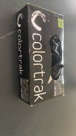 Colortrak vinyl gloves